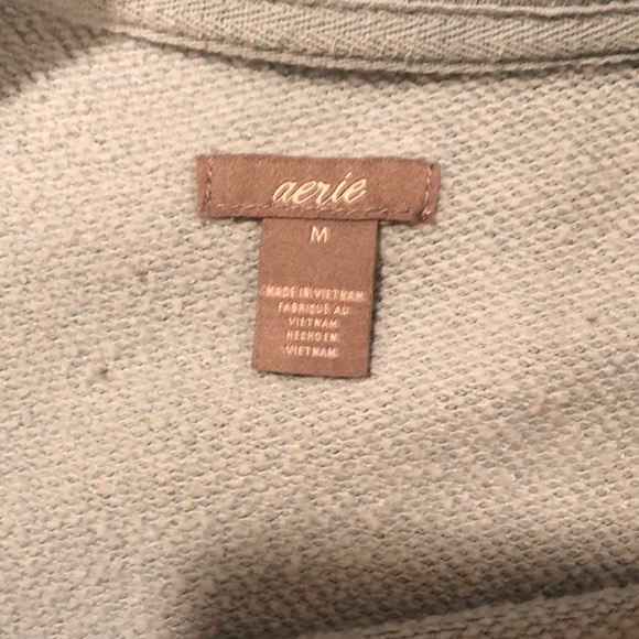 Aerie lounge shirt with pockets size medium - Picture 2 of 3